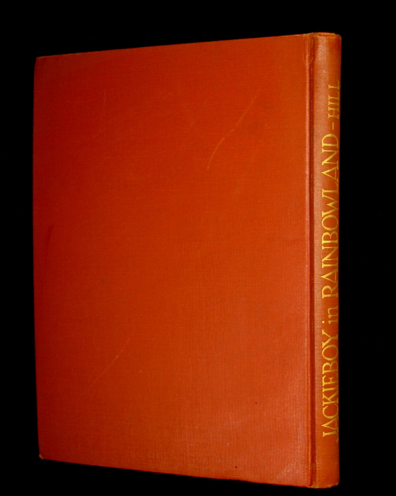 1911 Rare First Edition - JACKIEBOY in RAINBOWLAND illustrated by Fanny Young Cory.