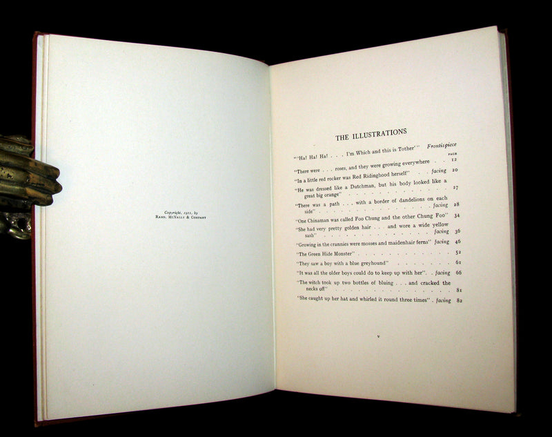 1911 Rare First Edition - JACKIEBOY in RAINBOWLAND illustrated by Fanny Young Cory.