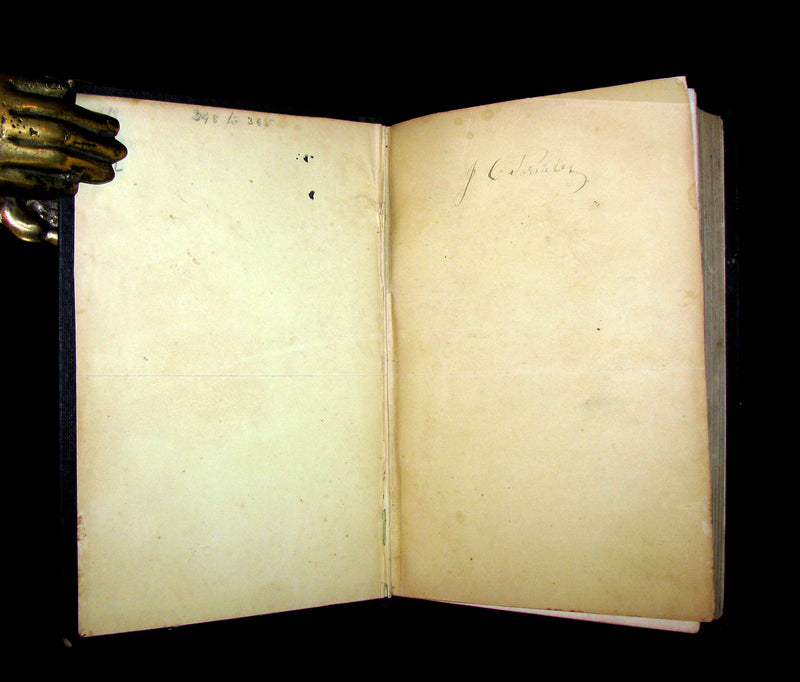 1856 Scarce  Victorian Book- Ghosts and Ghost Seers or The Night Side of Nature. Poltergeist.