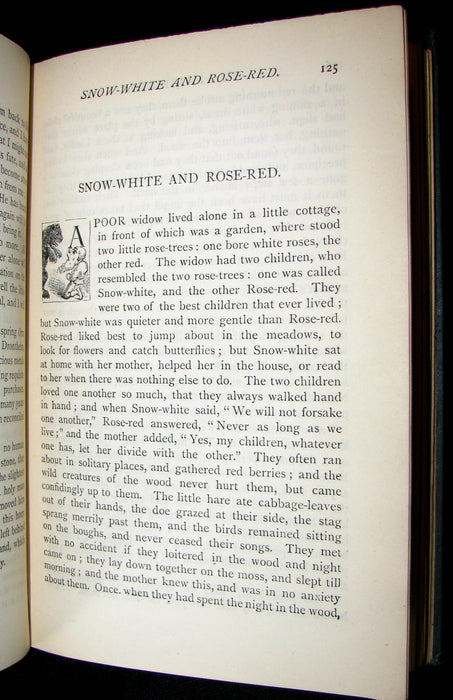 1886 Rare Victorian Book - The FAIRY BOOK by Dinah Craik. Beauty and the Beast, Snow-White, The Frog Prince, etc.