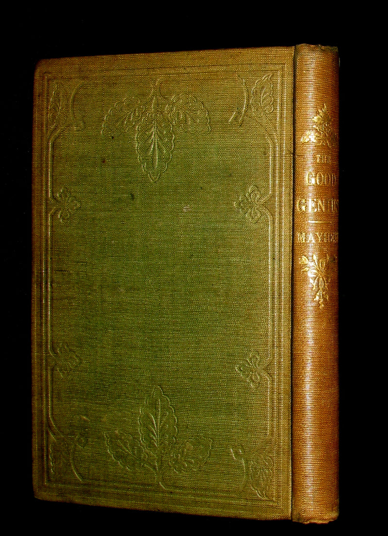 1847 1stED - The Good Genius that Turned Everything into Gold; A Fairy Tale illustrated by Cruikshank.