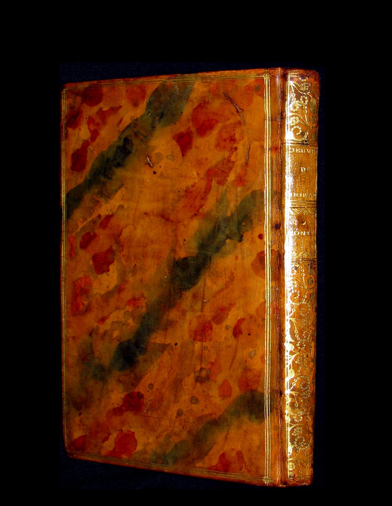 1770 Scarce French Book - Musketeer Dorat's TALES and Poems illustrated by Eisen.