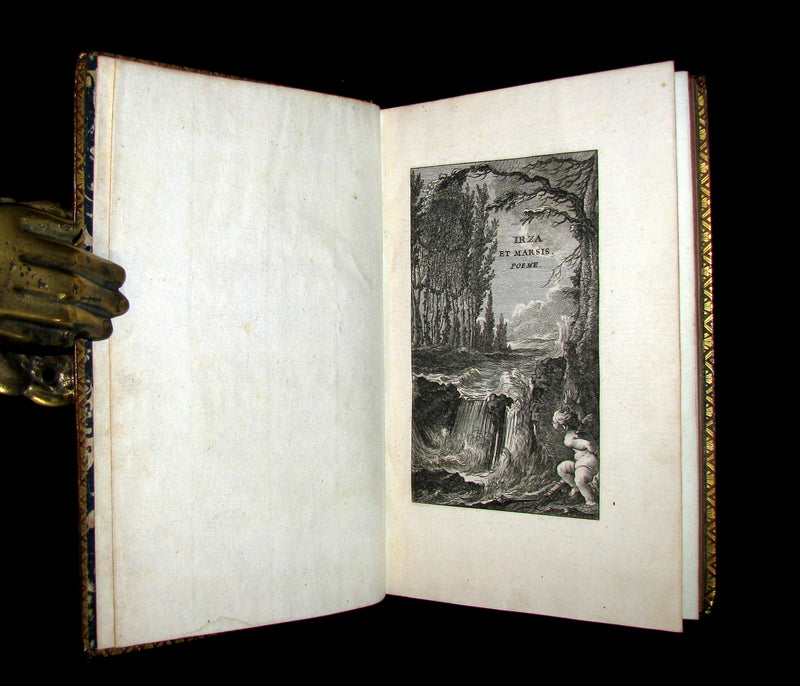 1770 Scarce French Book - Musketeer Dorat's TALES and Poems illustrated by Eisen.