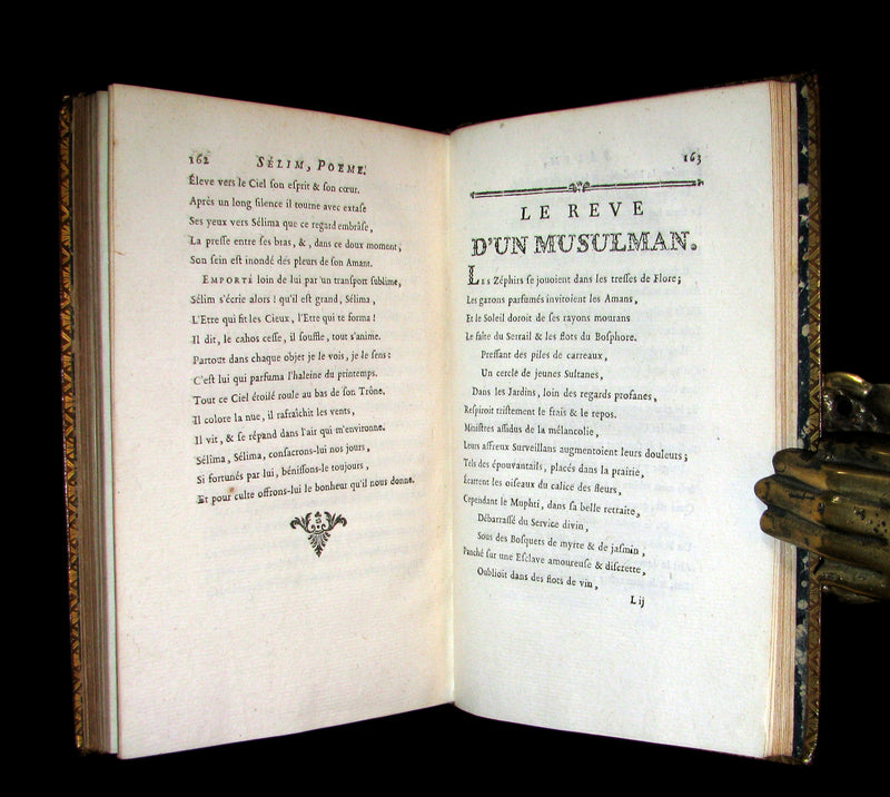 1770 Scarce French Book - Musketeer Dorat's TALES and Poems illustrated by Eisen.