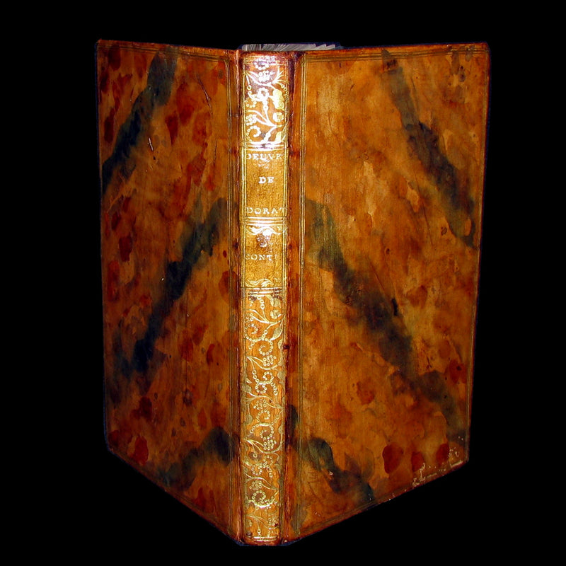 1770 Scarce French Book - Musketeer Dorat's TALES and Poems illustrated by Eisen.