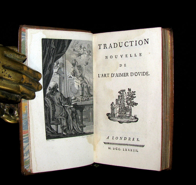 1783 Scarce French Book - OVID's Art of Love. Traduction nouvelle de l'Art d'aimer d'Ovide. Ars amatoria.