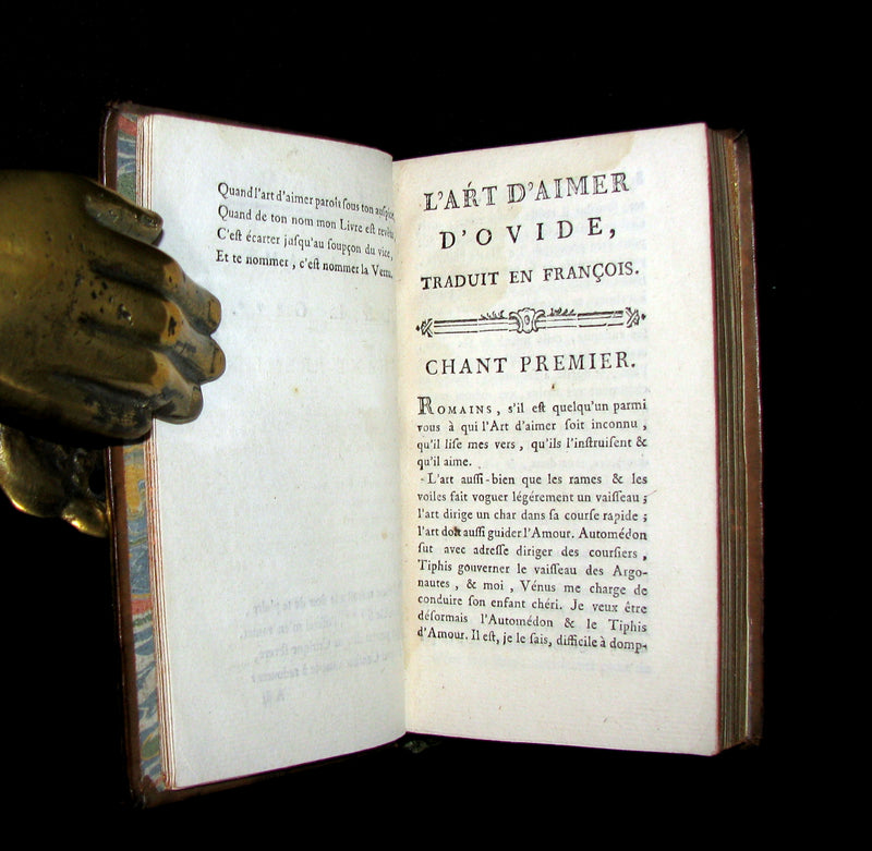1783 Scarce French Book - OVID's Art of Love. Traduction nouvelle de l'Art d'aimer d'Ovide. Ars amatoria.