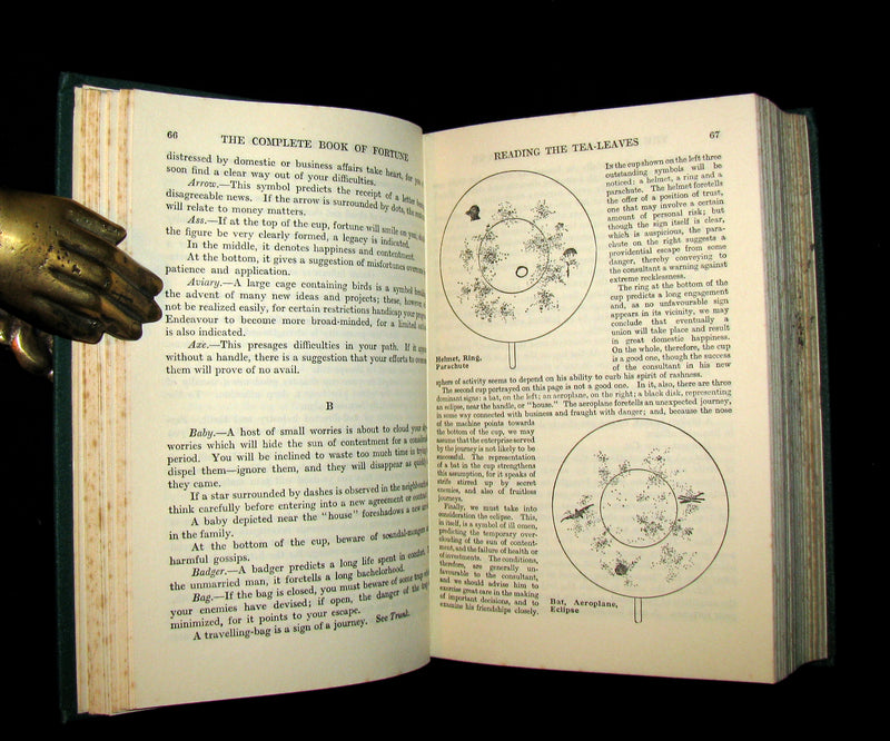 1935 Scarce with Dust Jacket -The Complete Book of Fortune A Comprehensive Survey Of The Occult Sciences And Other Methods Of Divination.