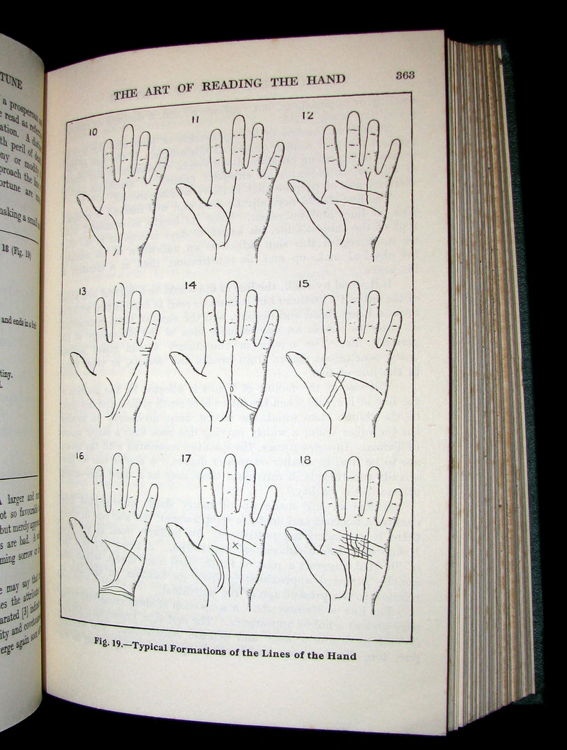 1935 Scarce with Dust Jacket -The Complete Book of Fortune A Comprehensive Survey Of The Occult Sciences And Other Methods Of Divination.