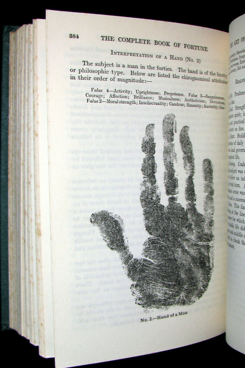 1935 Scarce with Dust Jacket -The Complete Book of Fortune A Comprehensive Survey Of The Occult Sciences And Other Methods Of Divination.