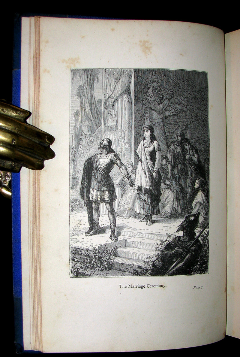 1879 Rare First Edition Book -  The Exploration of the World by JULES VERNE.