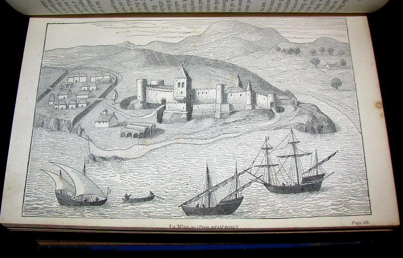 1879 Rare First Edition Book -  The Exploration of the World by JULES VERNE.