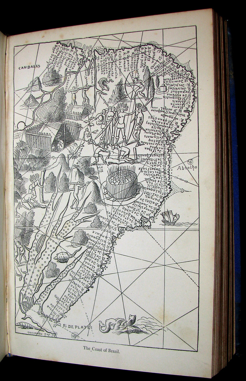 1879 Rare First Edition Book -  The Exploration of the World by JULES VERNE.