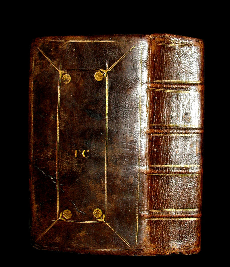 1661 Rare Latin Bible - Biblia sacra sive Testamentum by Evan Tyler King's Printer in Scotland.