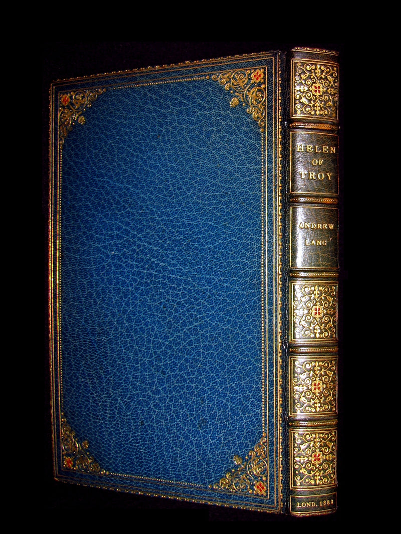 1882 Scarce 1stED bound by Sangorski & Sutcliffe - HELEN of TROY by ANDREW LANG.