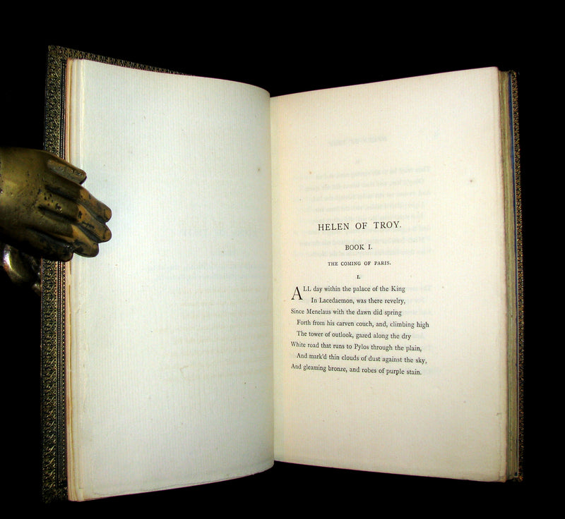 1882 Scarce 1stED bound by Sangorski & Sutcliffe - HELEN of TROY by ANDREW LANG.