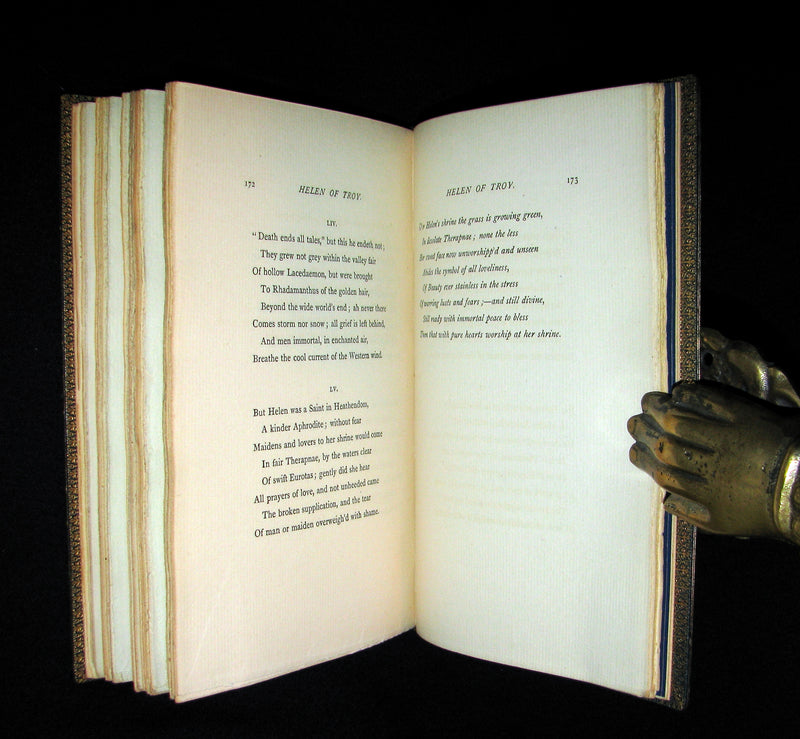 1882 Scarce 1stED bound by Sangorski & Sutcliffe - HELEN of TROY by ANDREW LANG.