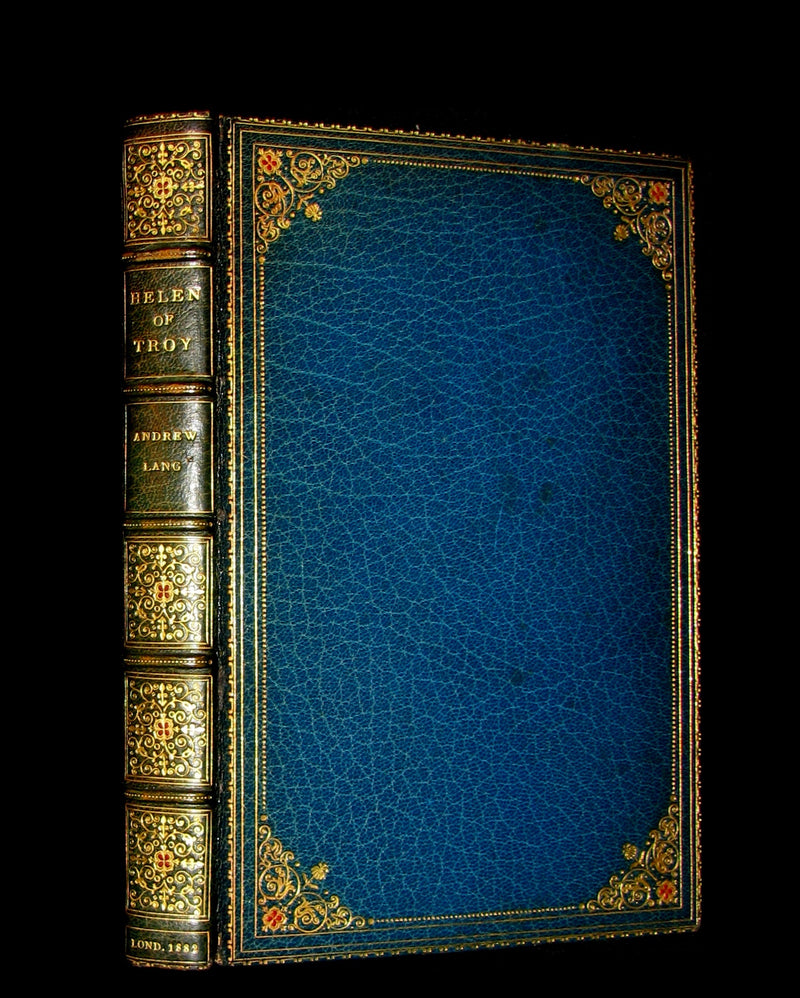 1882 Scarce 1stED bound by Sangorski & Sutcliffe - HELEN of TROY by ANDREW LANG.