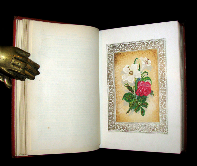 1870 Scarce Floriography Book ~ FLORA SYMBOLICA or The Language and Sentiment of Flowers by John Ingram.
