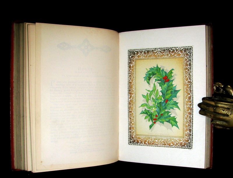 1870 Scarce Floriography Book ~ FLORA SYMBOLICA or The Language and Sentiment of Flowers by John Ingram.