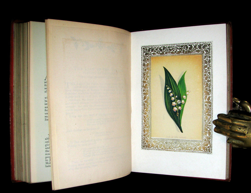 1870 Scarce Floriography Book ~ FLORA SYMBOLICA or The Language and Sentiment of Flowers by John Ingram.
