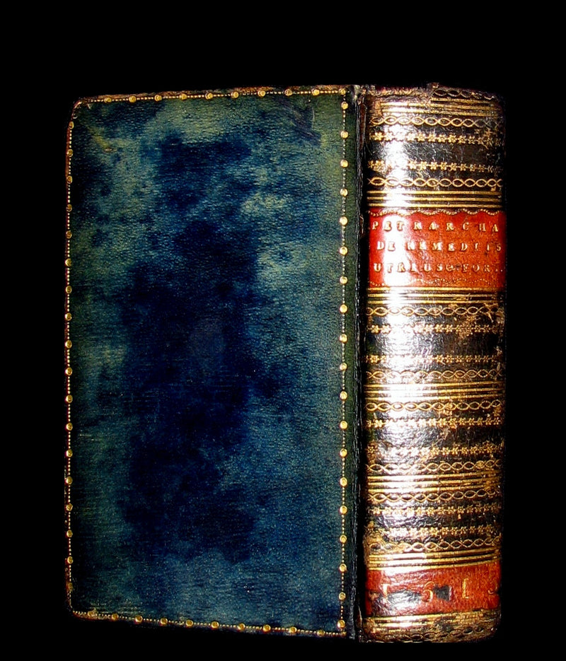 1613 Rare Book - Petrarch's Remedies for Fortune Fair and Foul (De remediis utriusque Fortunae).
