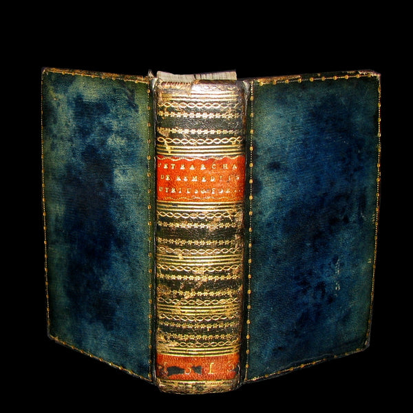 1613 Rare Book - Petrarch's Remedies for Fortune Fair and Foul (De remediis utriusque Fortunae).