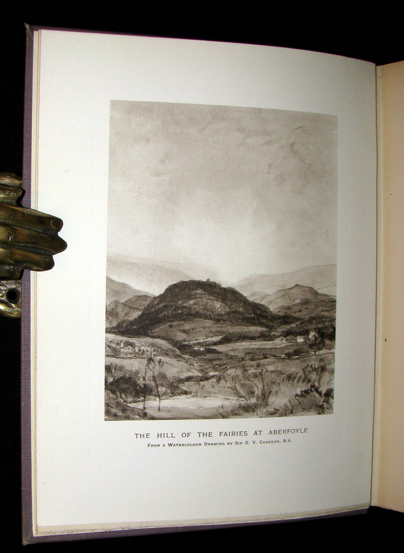 1933 Rare Book - The Secret Commonwealth of Elves, Fauns & Fairies by Robert Kirk. Publisher review copy.