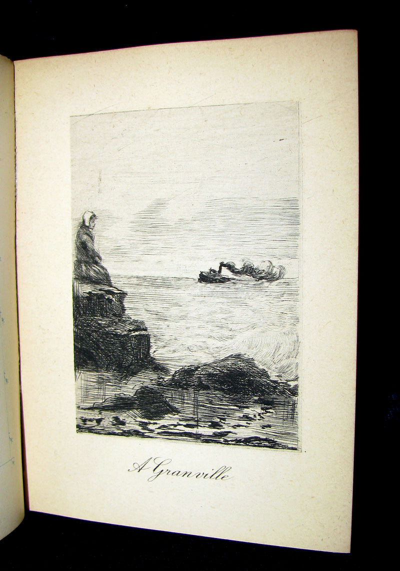 1891 Scarce French Book ~ POCKET ALMANACK - ALMANACH Henri Boutet for the year 1892 (in slipcase).