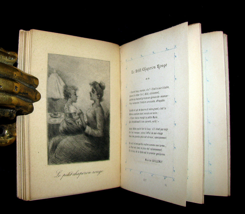 1891 Scarce French Book ~ POCKET ALMANACK - ALMANACH Henri Boutet for the year 1892 (in slipcase).