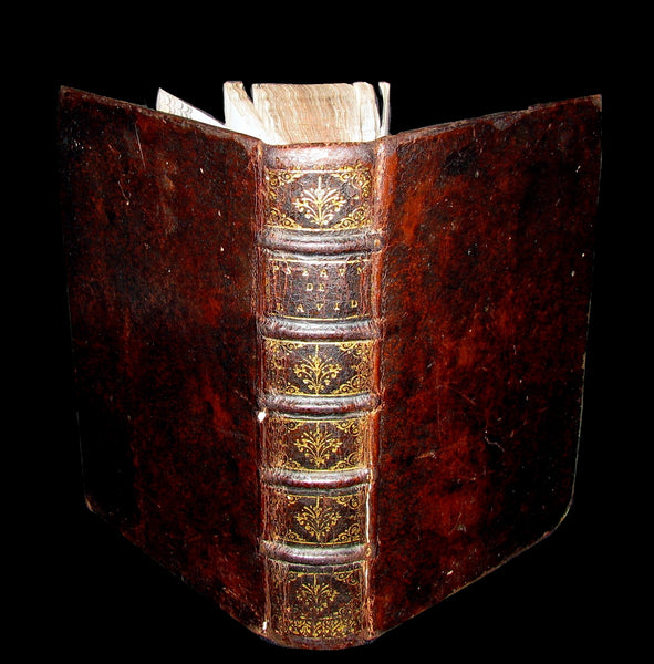 1686 Scarce Latin French Book - David's Book of Psalms - Interpretation des PSEAUMES de DAVID.