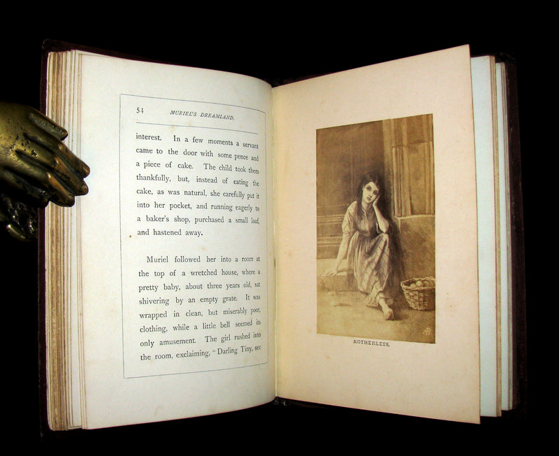 1871 Rare First Edition - MURIEL'S DREAMLAND: A Fairy Tale (Photographically illustrated).
