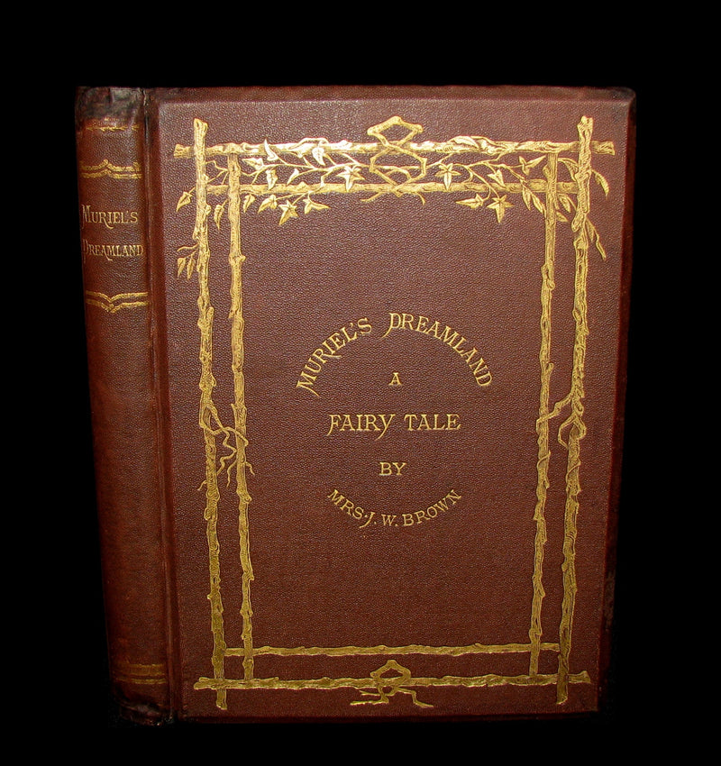 1871 Rare First Edition - MURIEL'S DREAMLAND: A Fairy Tale (Photographically illustrated).