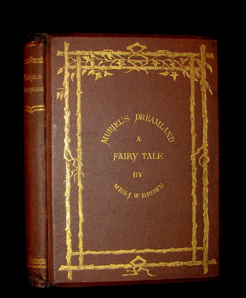 1871 Rare First Edition - MURIEL'S DREAMLAND: A Fairy Tale (Photographically illustrated).