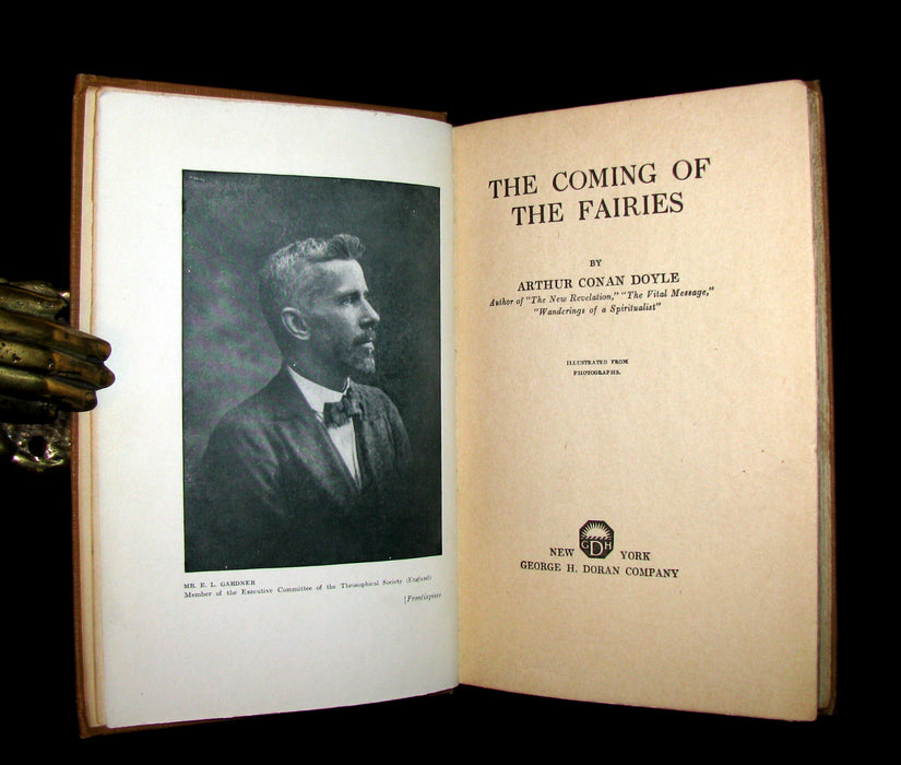 1922 Scarce First Edition -  Cottingley FAIRIES - Arthur Conan DOYLE. The Coming of the Fairies.