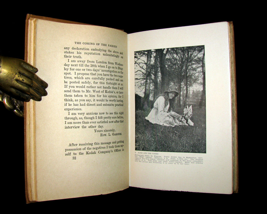 1922 Scarce First Edition -  Cottingley FAIRIES - Arthur Conan DOYLE. The Coming of the Fairies.