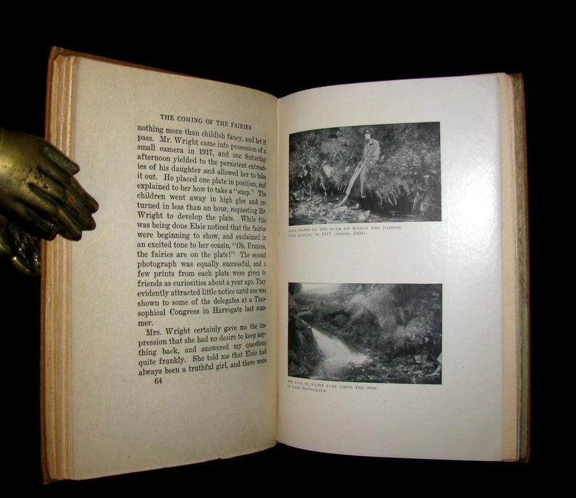 1922 Scarce First Edition -  Cottingley FAIRIES - Arthur Conan DOYLE. The Coming of the Fairies.