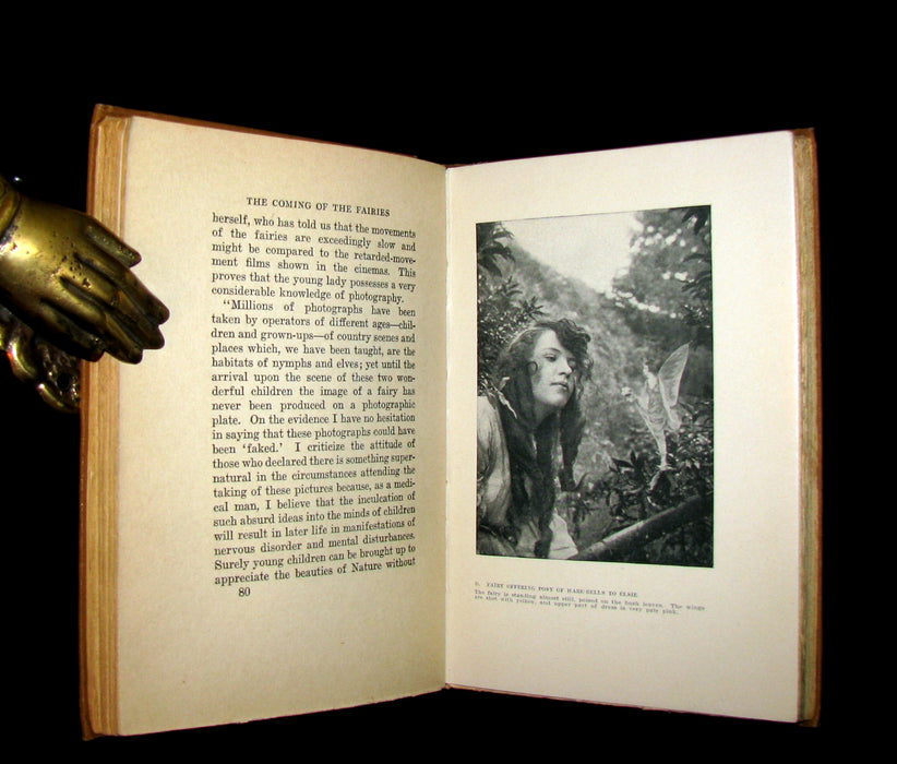 1922 Scarce First Edition -  Cottingley FAIRIES - Arthur Conan DOYLE. The Coming of the Fairies.