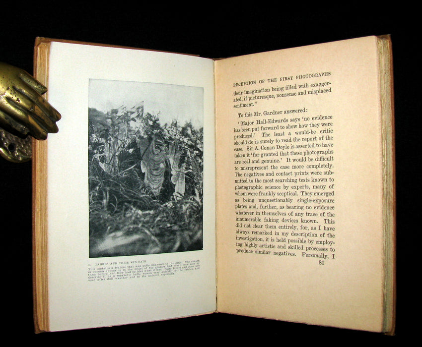 1922 Scarce First Edition -  Cottingley FAIRIES - Arthur Conan DOYLE. The Coming of the Fairies.