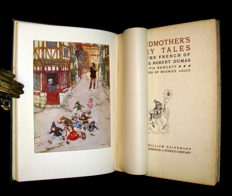 1915 Rare 1stED Book - Charles Robert-Dumas' FAIRY TALES - GRANDMOTHER'S FAIRY TALES.