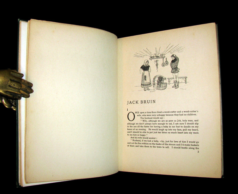 1915 Rare 1stED Book - Charles Robert-Dumas' FAIRY TALES - GRANDMOTHER'S FAIRY TALES.