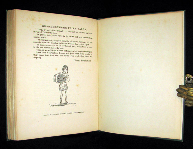 1915 Rare 1stED Book - Charles Robert-Dumas' FAIRY TALES - GRANDMOTHER'S FAIRY TALES.