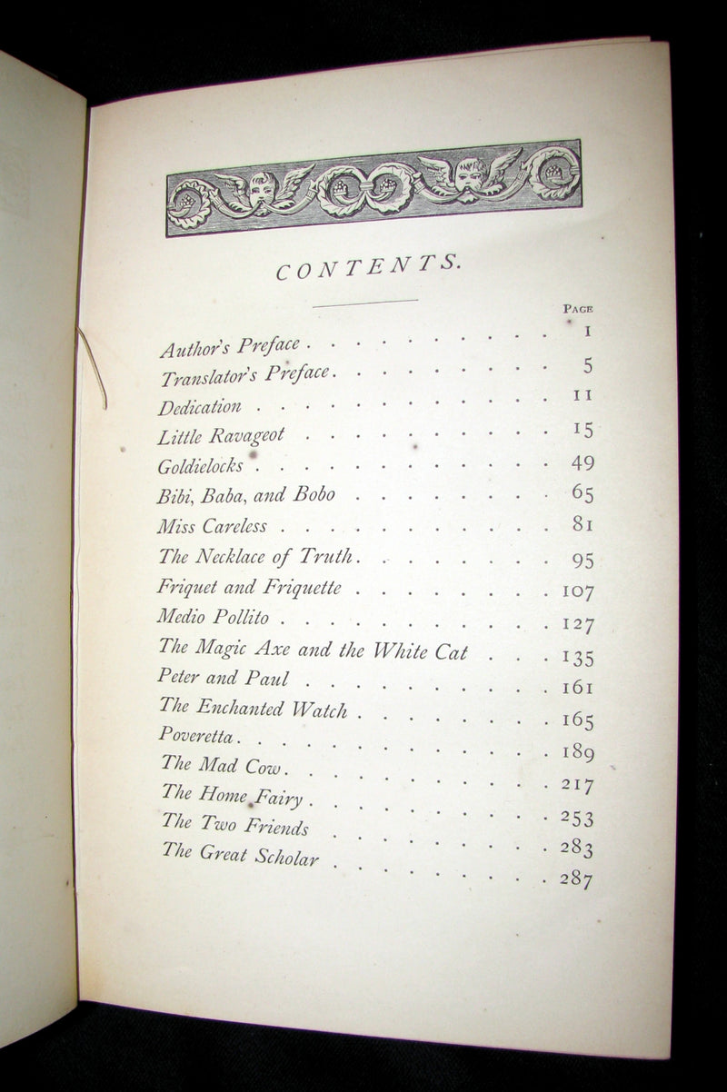 1867 Scarce Victorian Book ~ Jean Mace's Fairy Book. Home Fairy Tales (Contes du Petit-Chateau). 1stED.