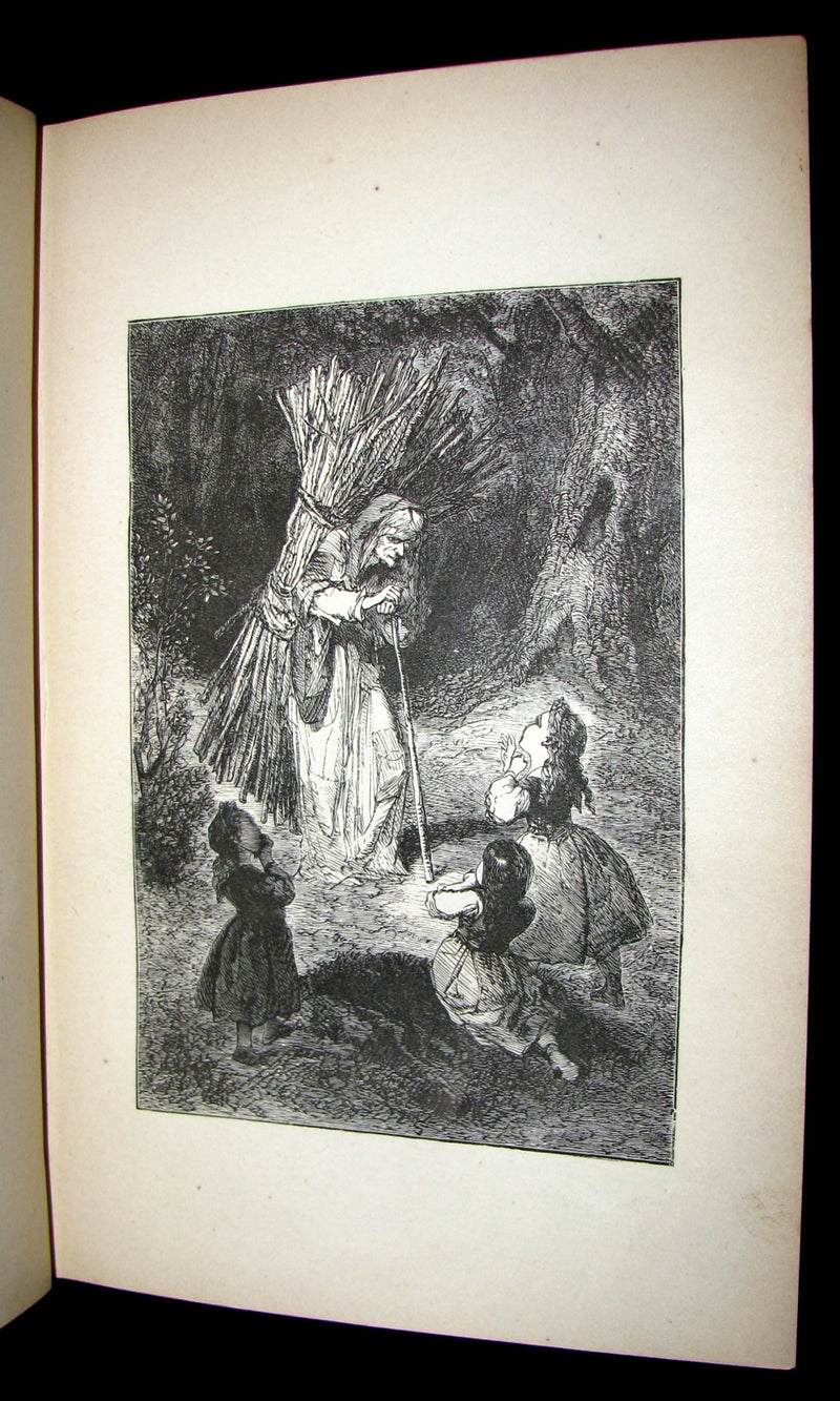 1867 Scarce Victorian Book ~ Jean Mace's Fairy Book. Home Fairy Tales (Contes du Petit-Chateau). 1stED.