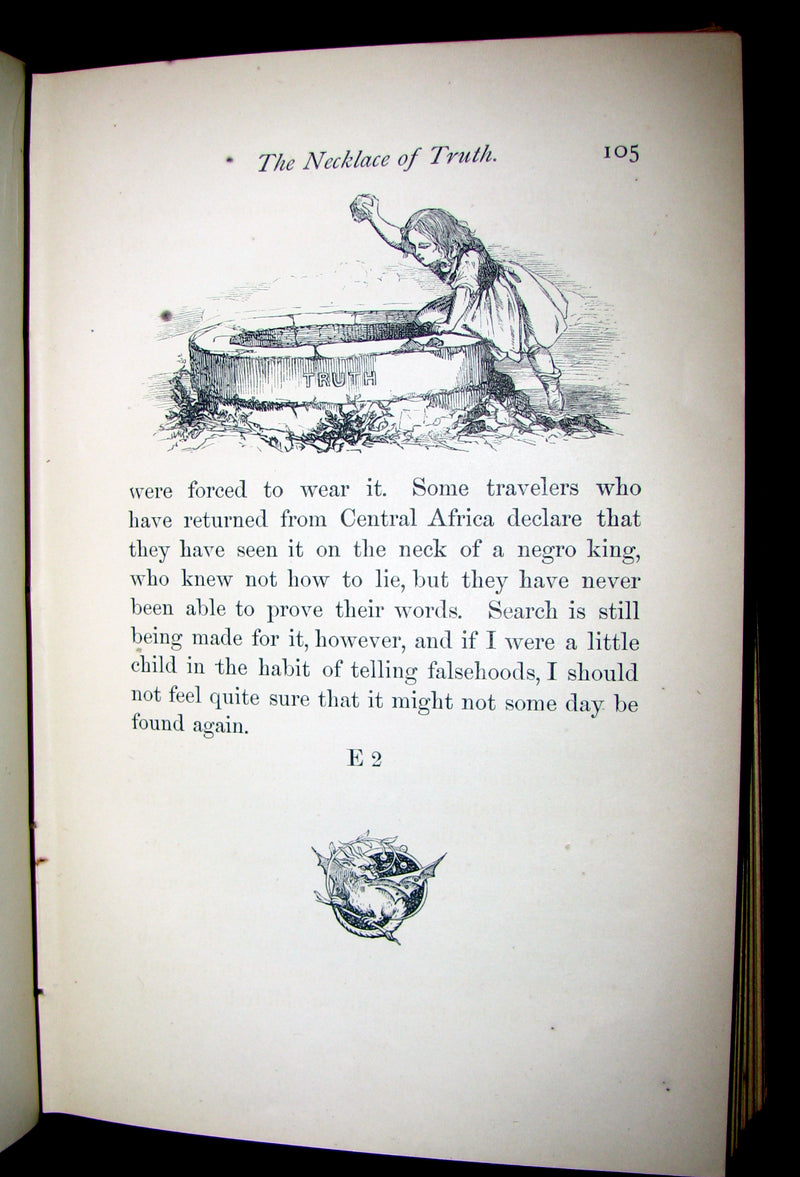 1867 Scarce Victorian Book ~ Jean Mace's Fairy Book. Home Fairy Tales (Contes du Petit-Chateau). 1stED.