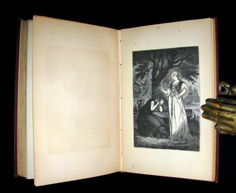1867 Scarce Victorian Book ~ Jean Mace's Fairy Book. Home Fairy Tales (Contes du Petit-Chateau). 1stED.