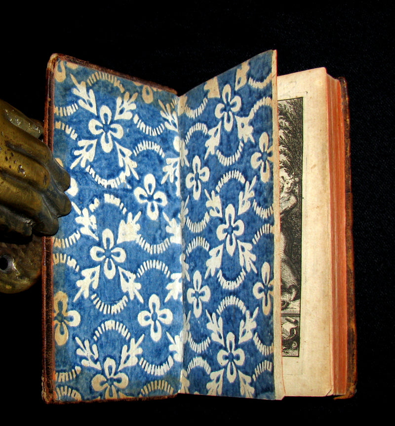 1750 Rare Latin Book - Roman poet AUSONIUS Work. Opera, ex Doctor Virorum Emendatione.