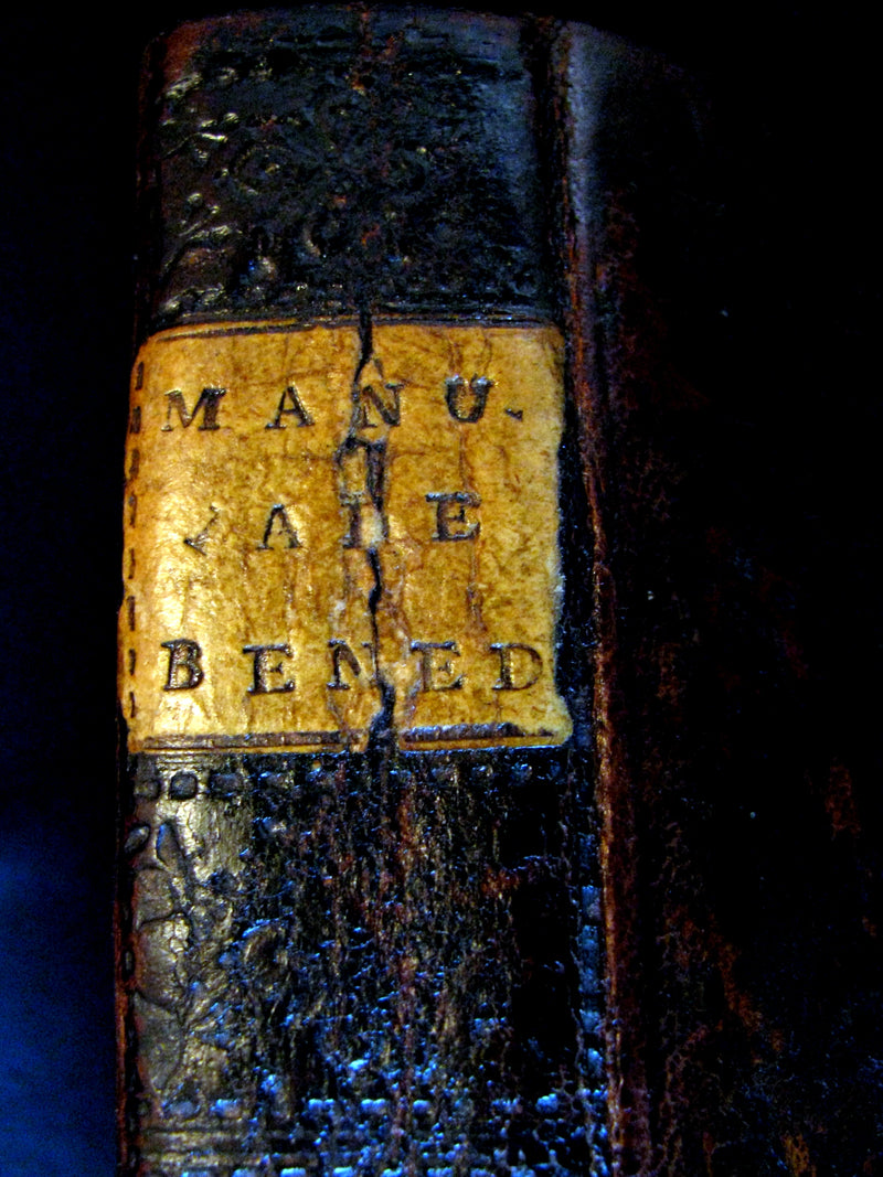 1729 Scarce Latin Book - EXORCISM & Benediction Manual - De EXORCISMIS contra MALEFICIA.