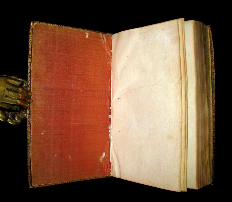 1698 Rare French Latin Book ~ The Office of Holy Week in Latin & French. L'Office de la Semaine Sainte.