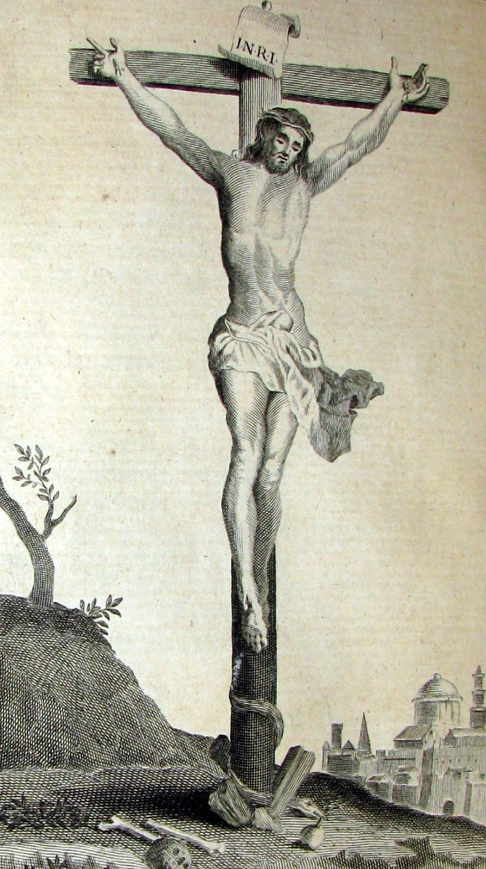 1698 Rare French Latin Book ~ The Office of Holy Week in Latin & French. L'Office de la Semaine Sainte.